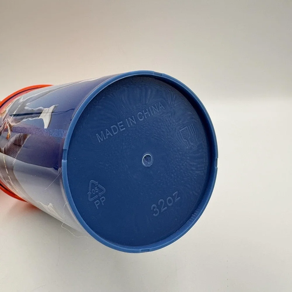 Marvel Fantastic Four‎ 32 Oz Human Torch Tumbler Cup With Lid Straw 2025 Movie